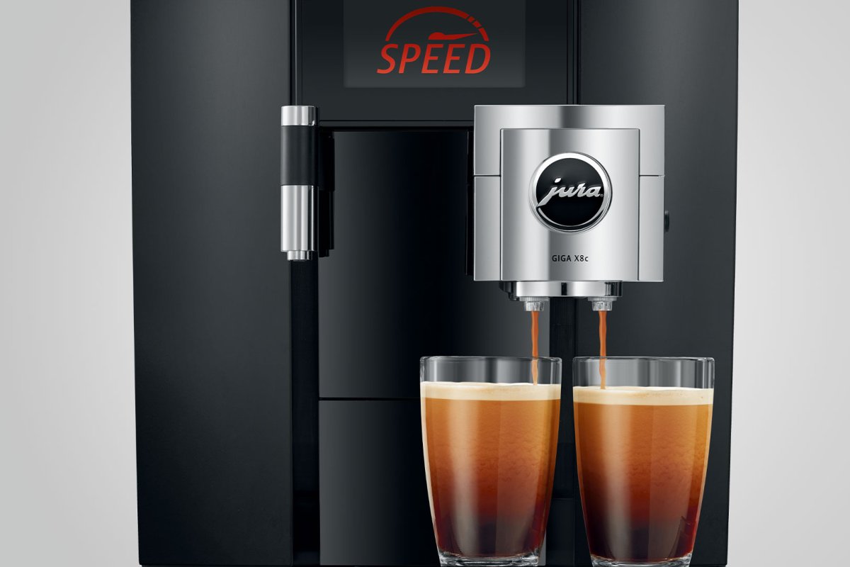 Jura - Giga X8c professional G2 Aluminum Black - Café Liégeois