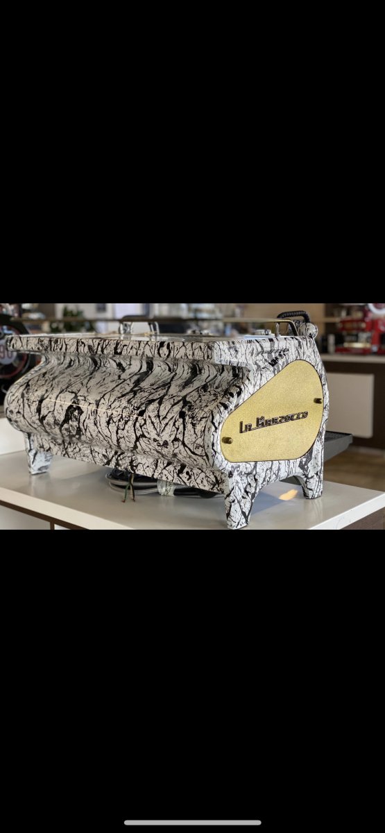 La Marzocco Strada 2EE (Marble/Vegas Machine) - Café Liégeois