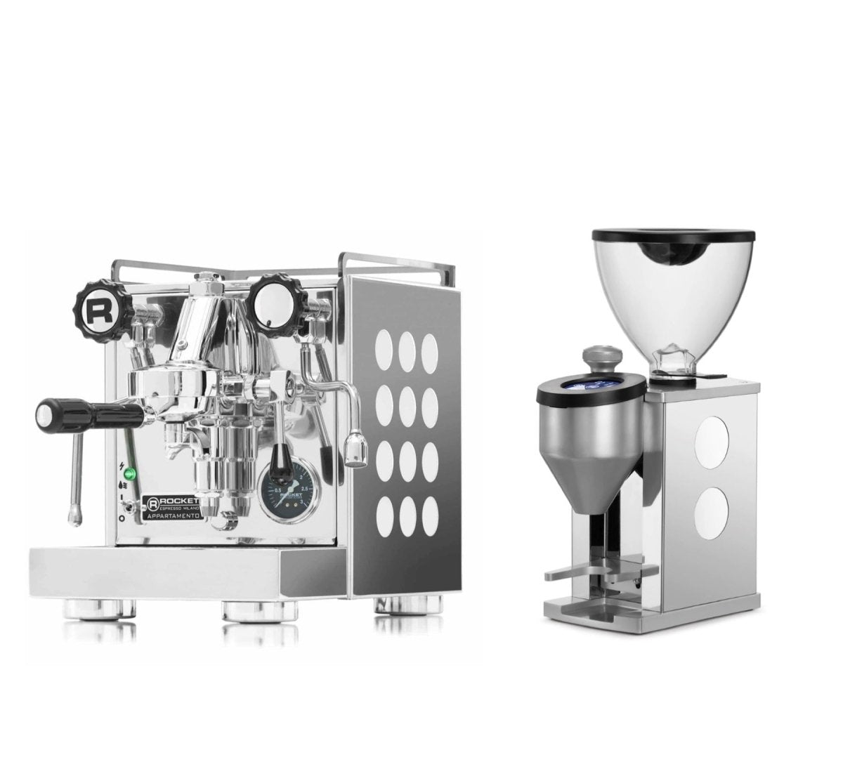 Rocket Appartamento And Faustino Grinder (Bundle) - Café Liégeois